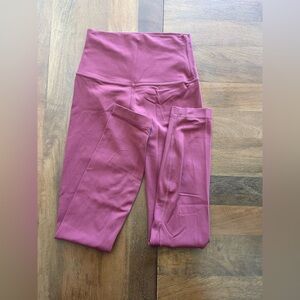 Lululemon Align High‑Rise Pants (Size 2, 25”) 
Color: Misty Merlot